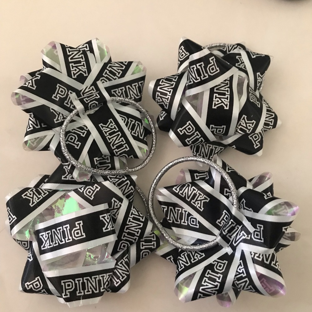 Victoria’s Secret PINK bows (4 total)
